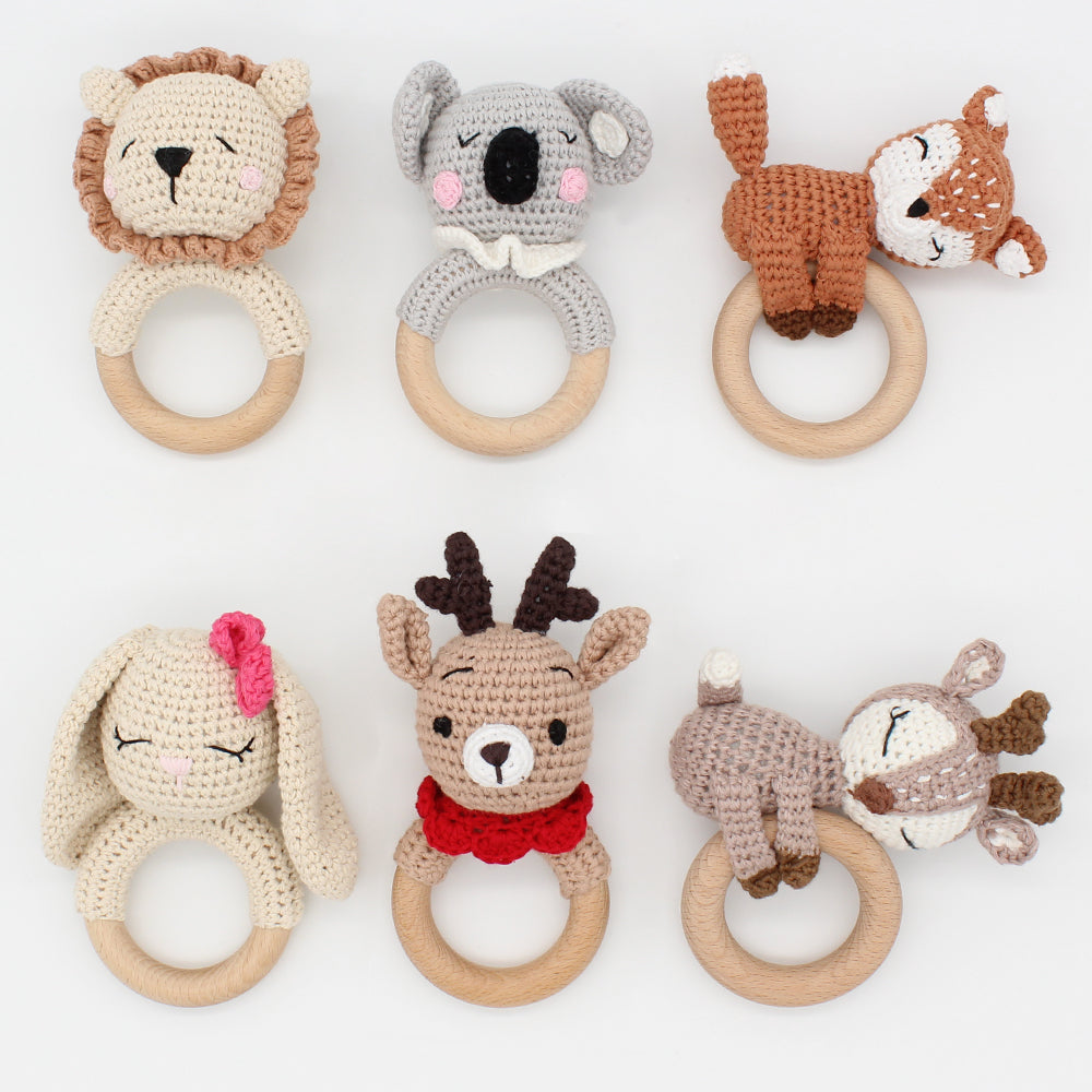 Animal Crochet Rattle
