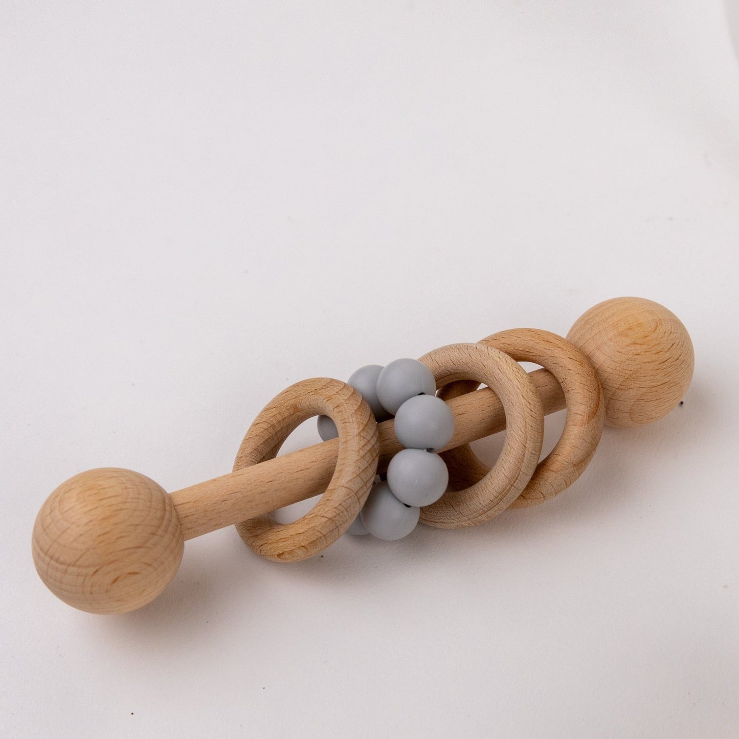 Rattle grey boys love from mama melbourne gifts baby hamper newborn gifts
