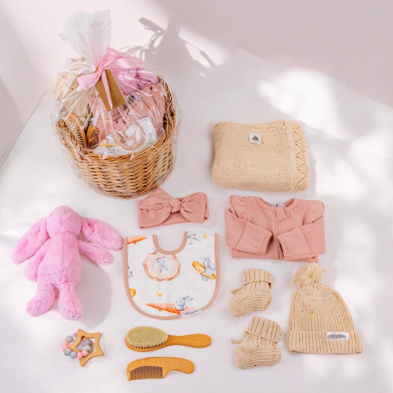 sweet baby bundle newborn baby girl hamper love from mama melbourne