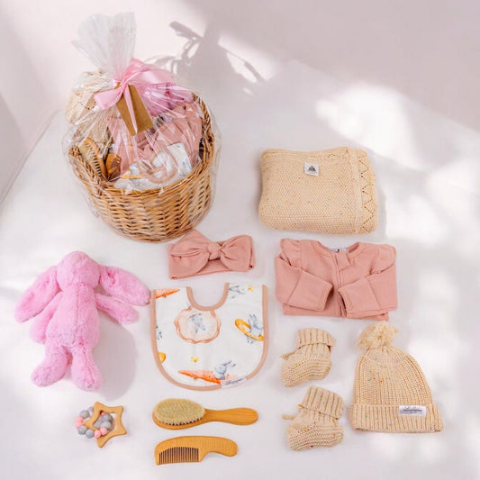 sweet baby bundle newborn baby girl hamper love from mama melbourne