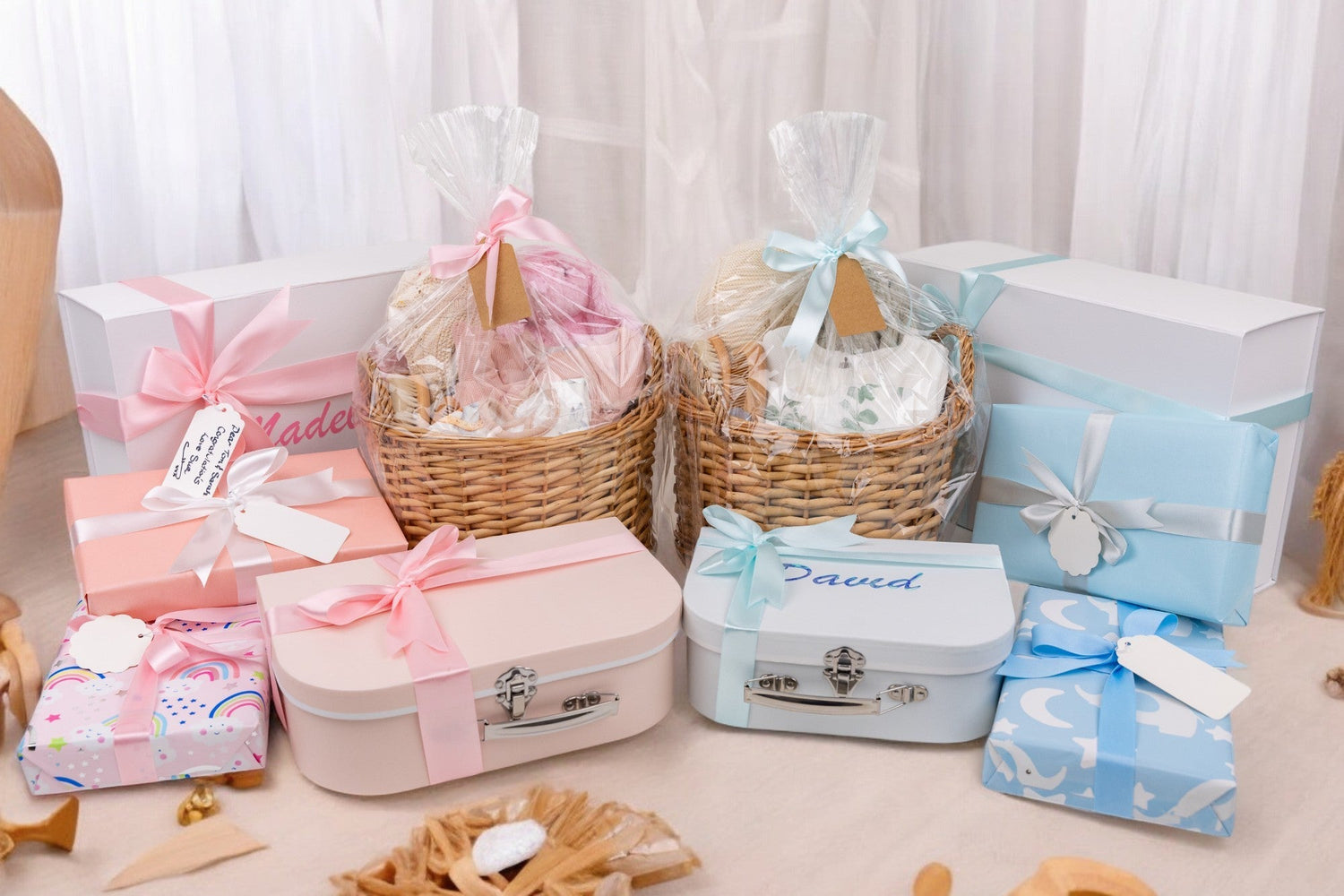 Baby Hampers, Baby Boxes and special gifts