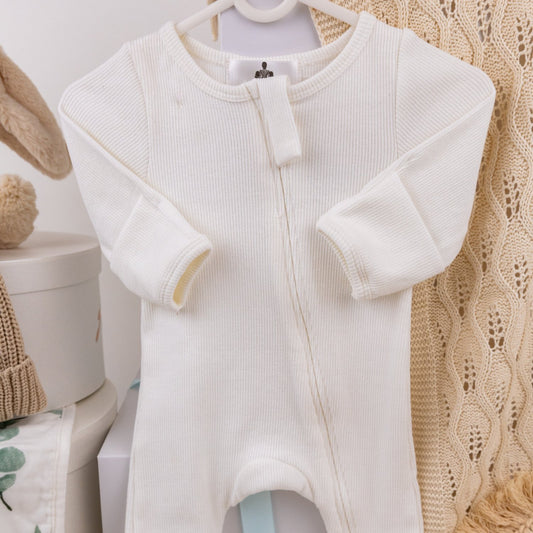 new born baby white jump suit love from mama baby gift baby hamper melbounre delivery 